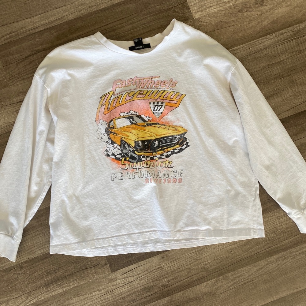 Forever21 Long Sleeve Race top